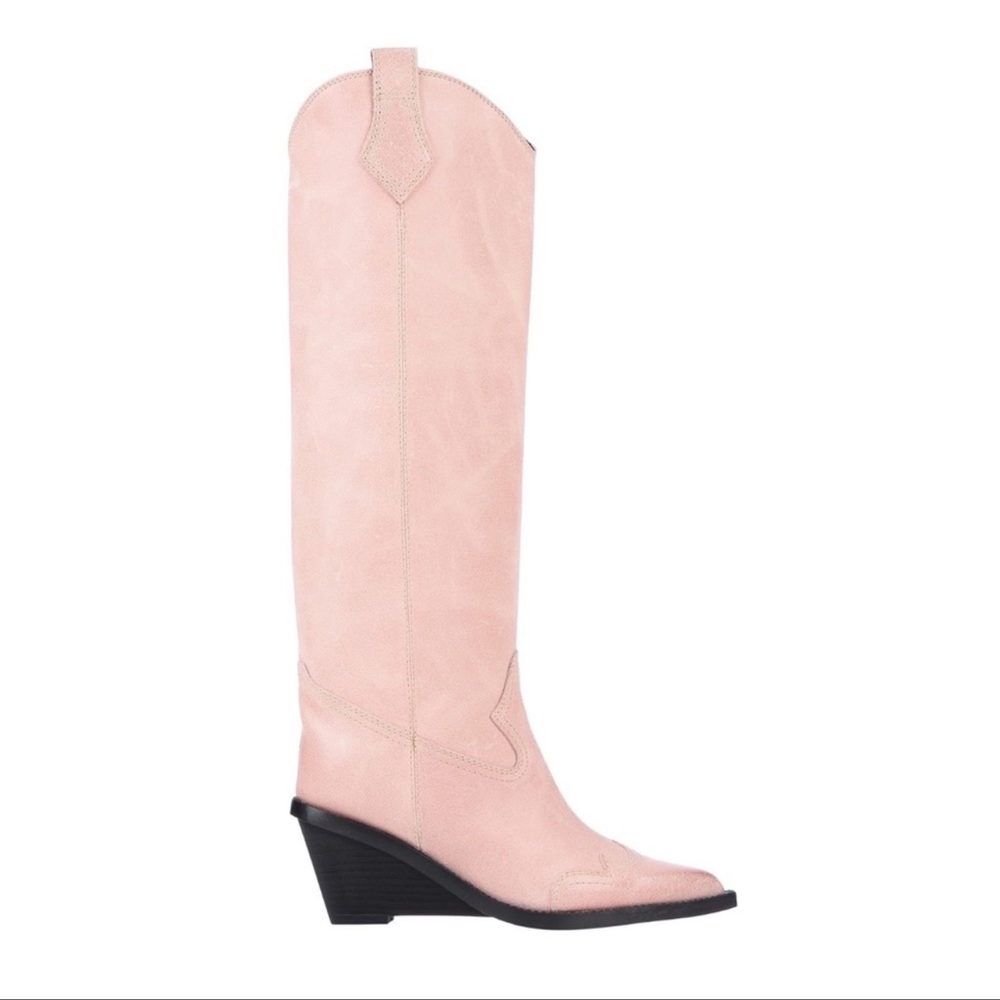 NWOT MM6 Maison Martin Margiela Pink Heeled Boots